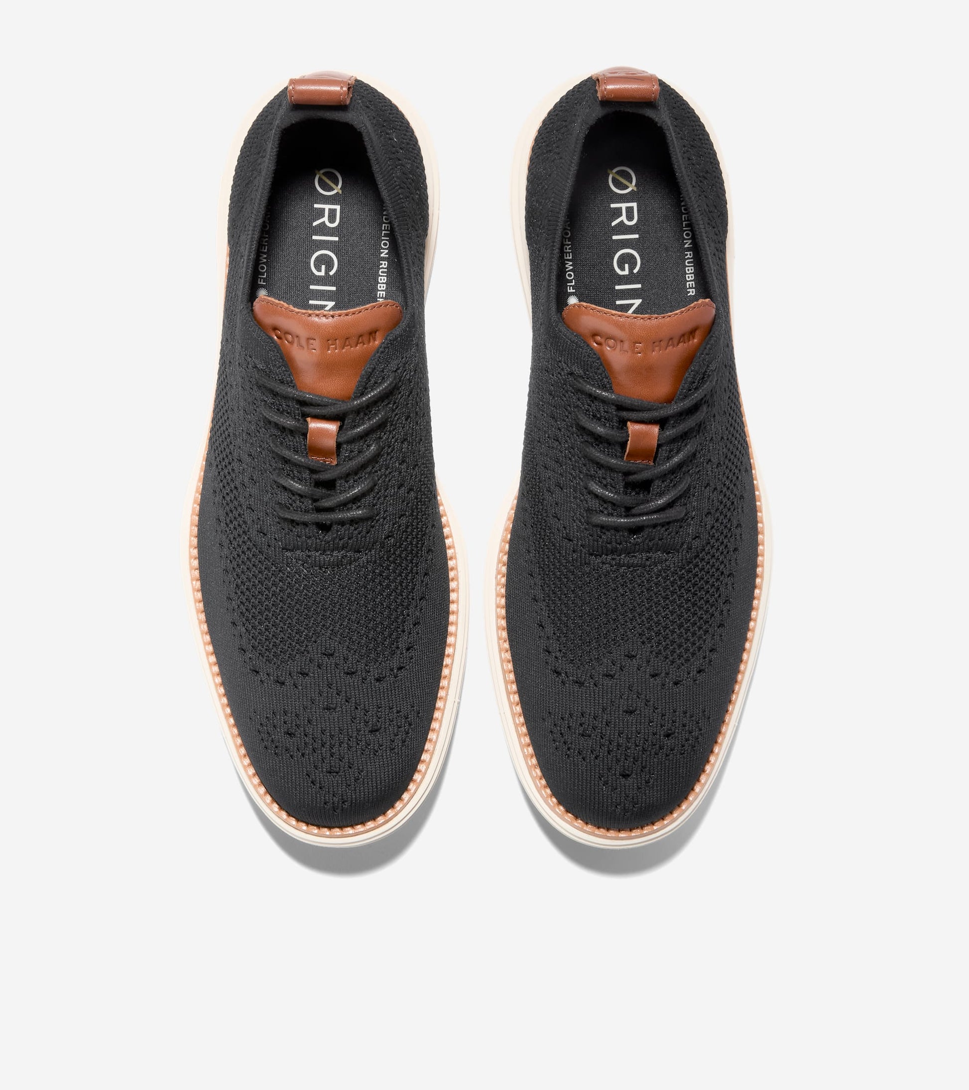 Men's ØriginalGrand Remastered Stitchlite™ Oxfords-Black-British Tan-Silver