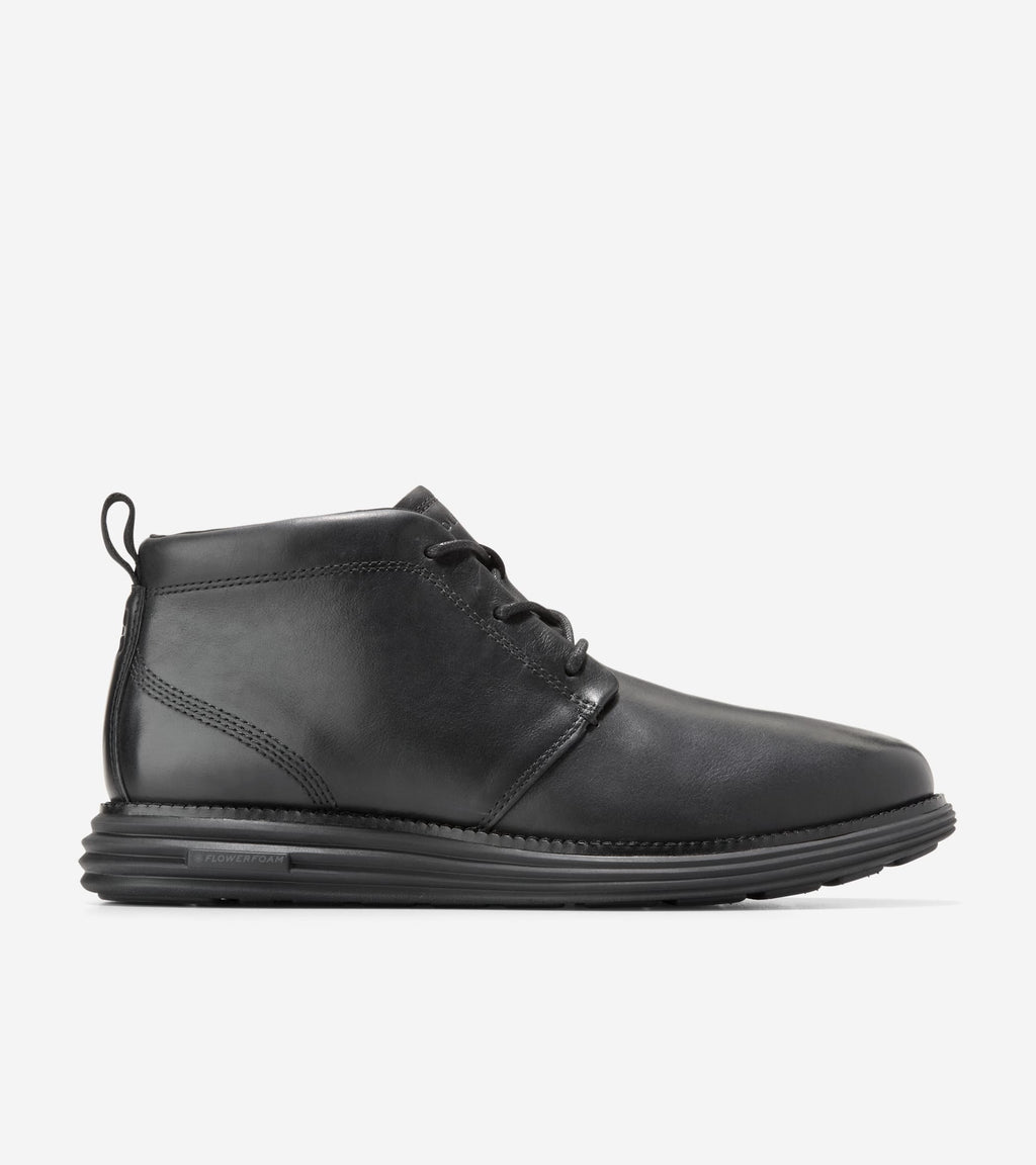 Men's ØriginalGrand Remastered Waterproof Chukka Boots-Black