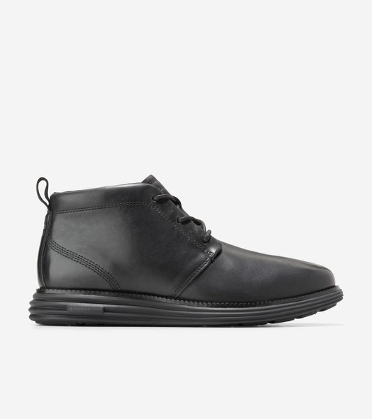 Cole Haan Grand Tour Chukka Boots Black Leather Mens Cole Haan Grand Tour Chukka Boots Mens 12 Black Leather  main image 4