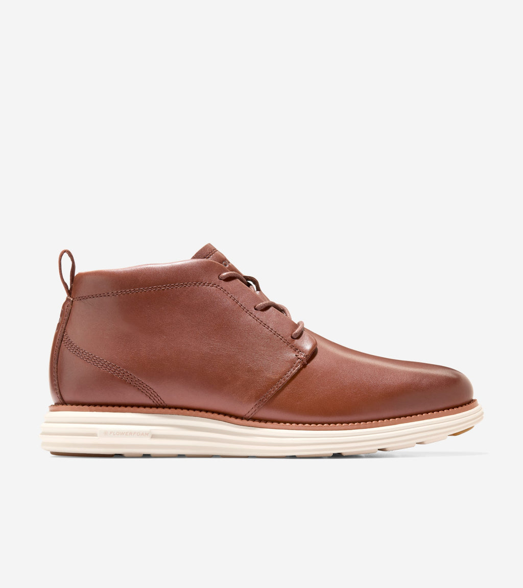 Men's ØriginalGrand Remastered Waterproof Chukka Boots-Woodbury-Ivory