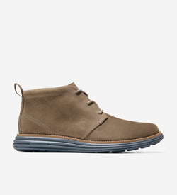 Men's ØriginalGrand Remastered Waterproof Chukka Boots-Irish Coffee-Gray Pinstripe