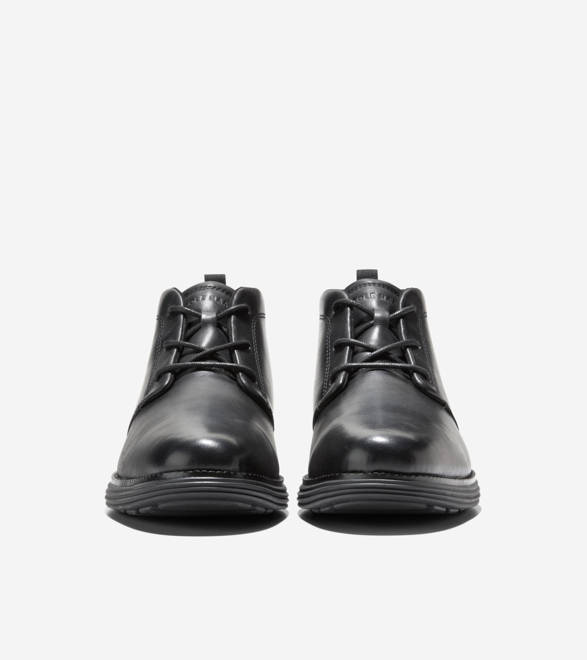 mens dress chukka boots black Sexy Black Long PromDress With High Slit main image 1