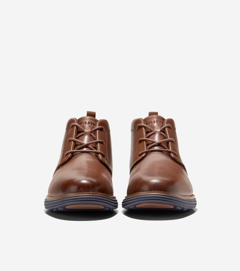 Men's ØriginalGrand Remastered Waterproof Chukka Boots-Woodbury-Dark Roast