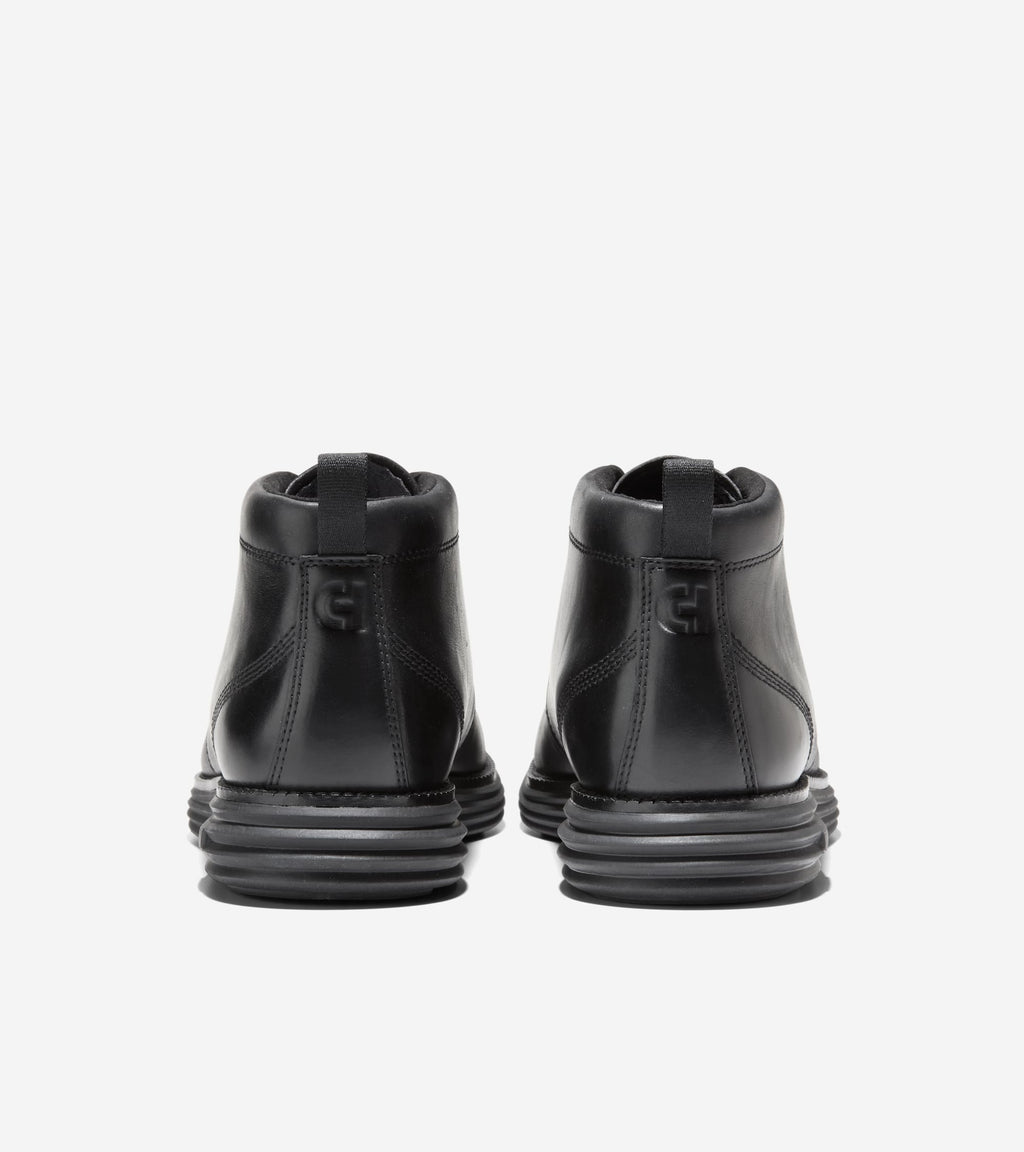 Men's ØriginalGrand Remastered Waterproof Chukka Boots-Black