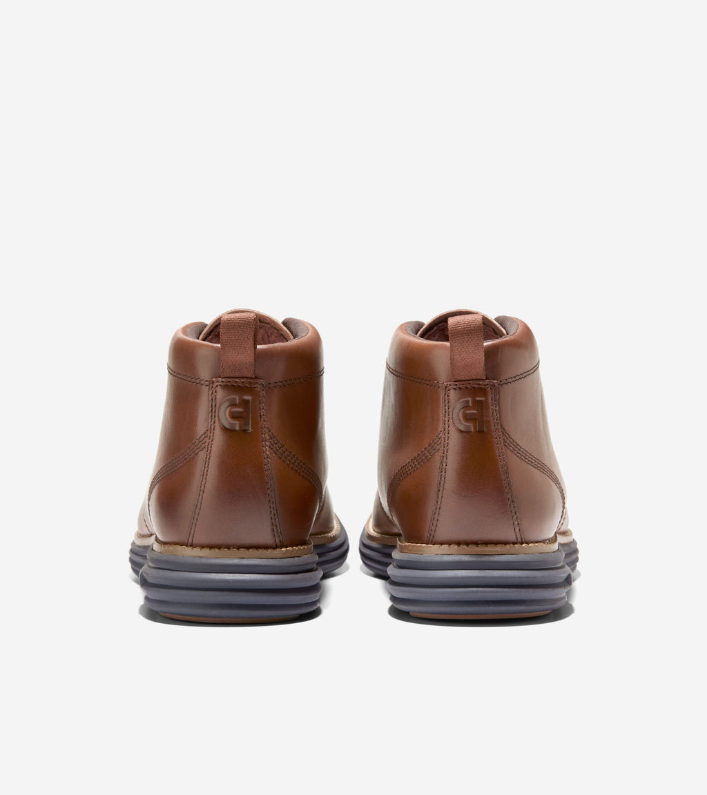 Men's ØriginalGrand Remastered Waterproof Chukka Boots-Woodbury-Dark Roast