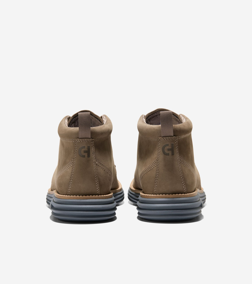 Men's ØriginalGrand Remastered Waterproof Chukka Boots-Irish Coffee-Gray Pinstripe
