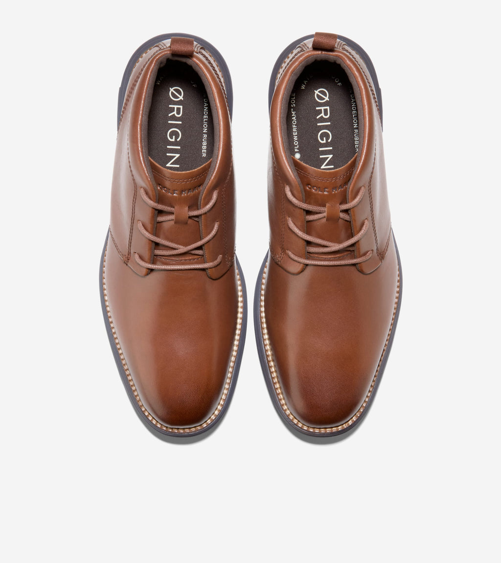 Men's ØriginalGrand Remastered Waterproof Chukka Boots-Woodbury-Dark Roast