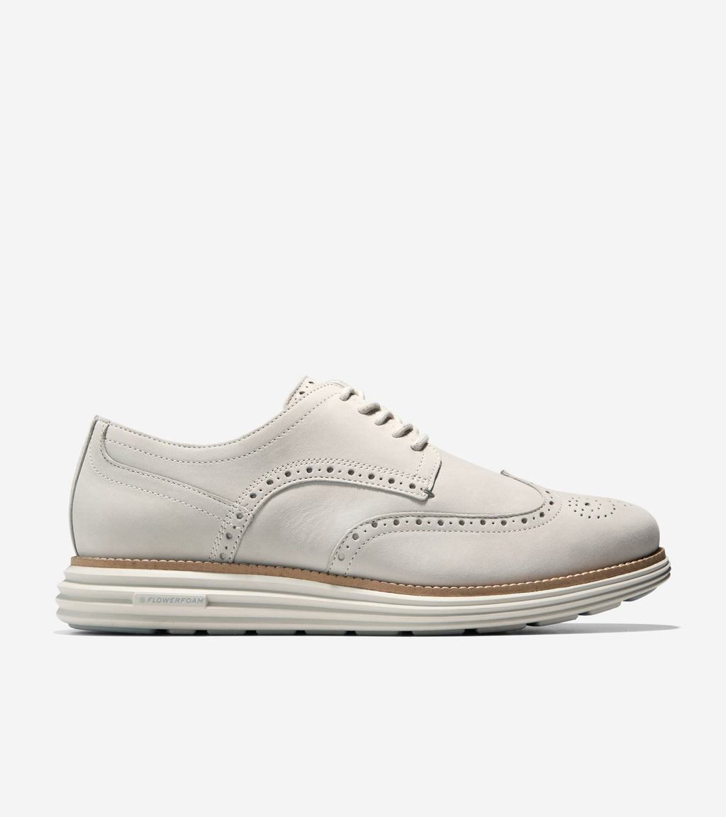 Men's ØriginalGrand Remastered Wingtip Oxfords-Dove-Natural-Dove