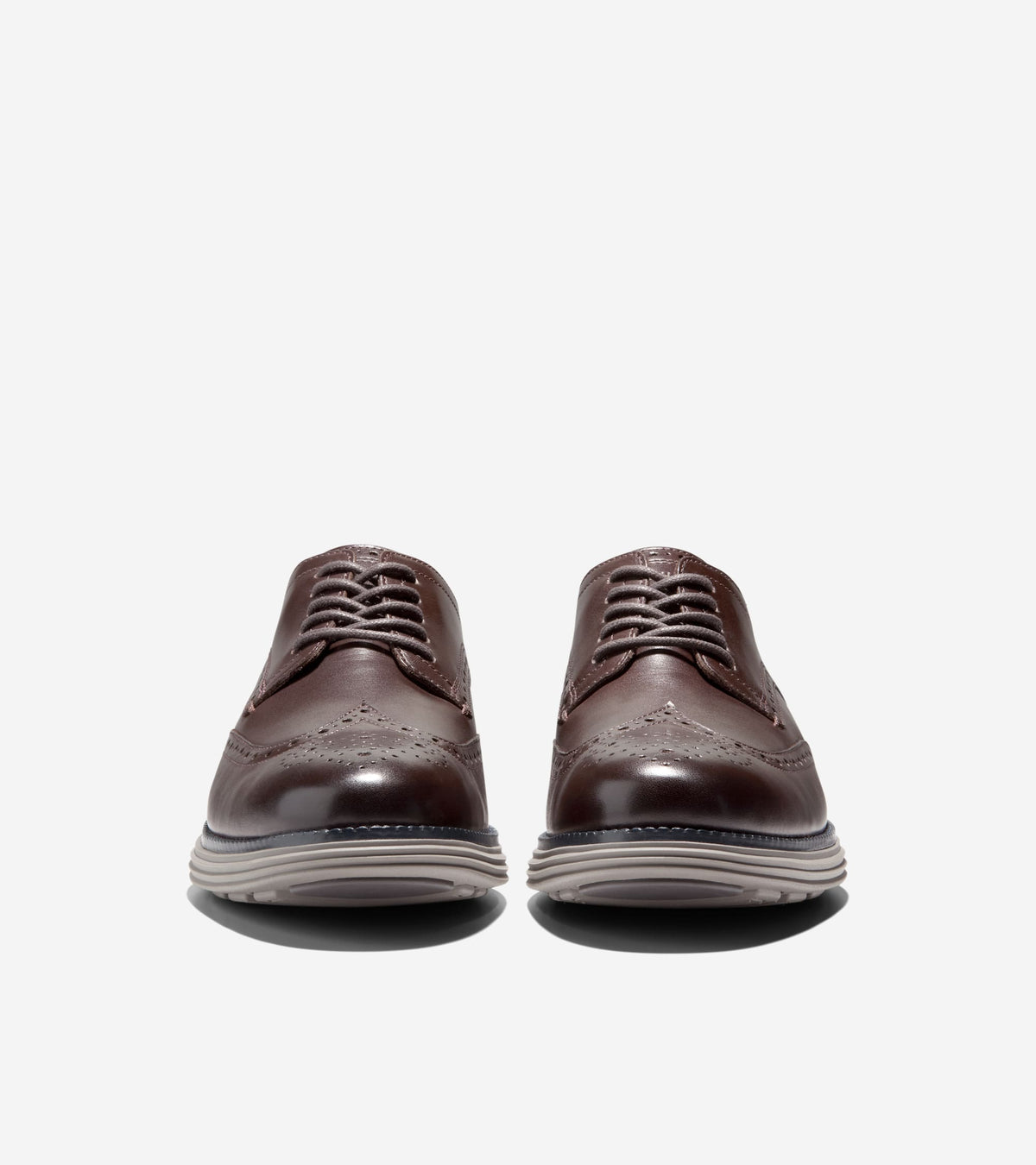 Men's ØriginalGrand Remastered Wingtip Oxfords-Dark Chocolate-Navy Blazer