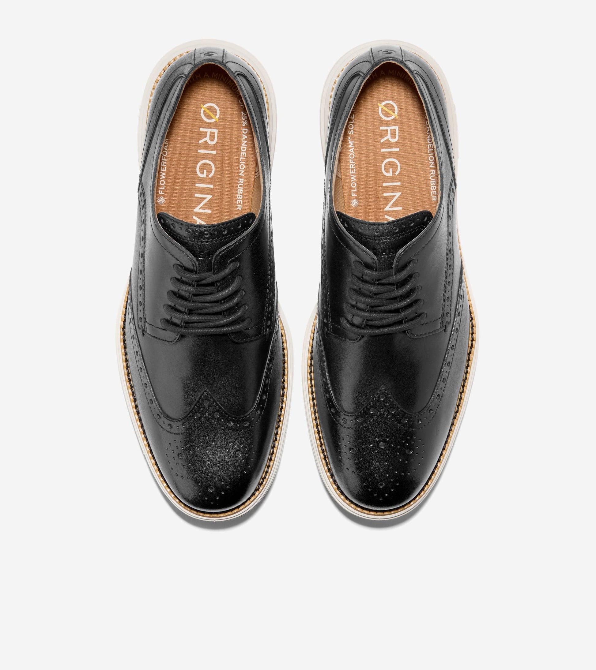 Men's riginalGrand Remastered Wingtip Oxfords in Black | Cole Haan Men's riginalGrand Remastered Wingtip Oxfords in Black | Cole Haan