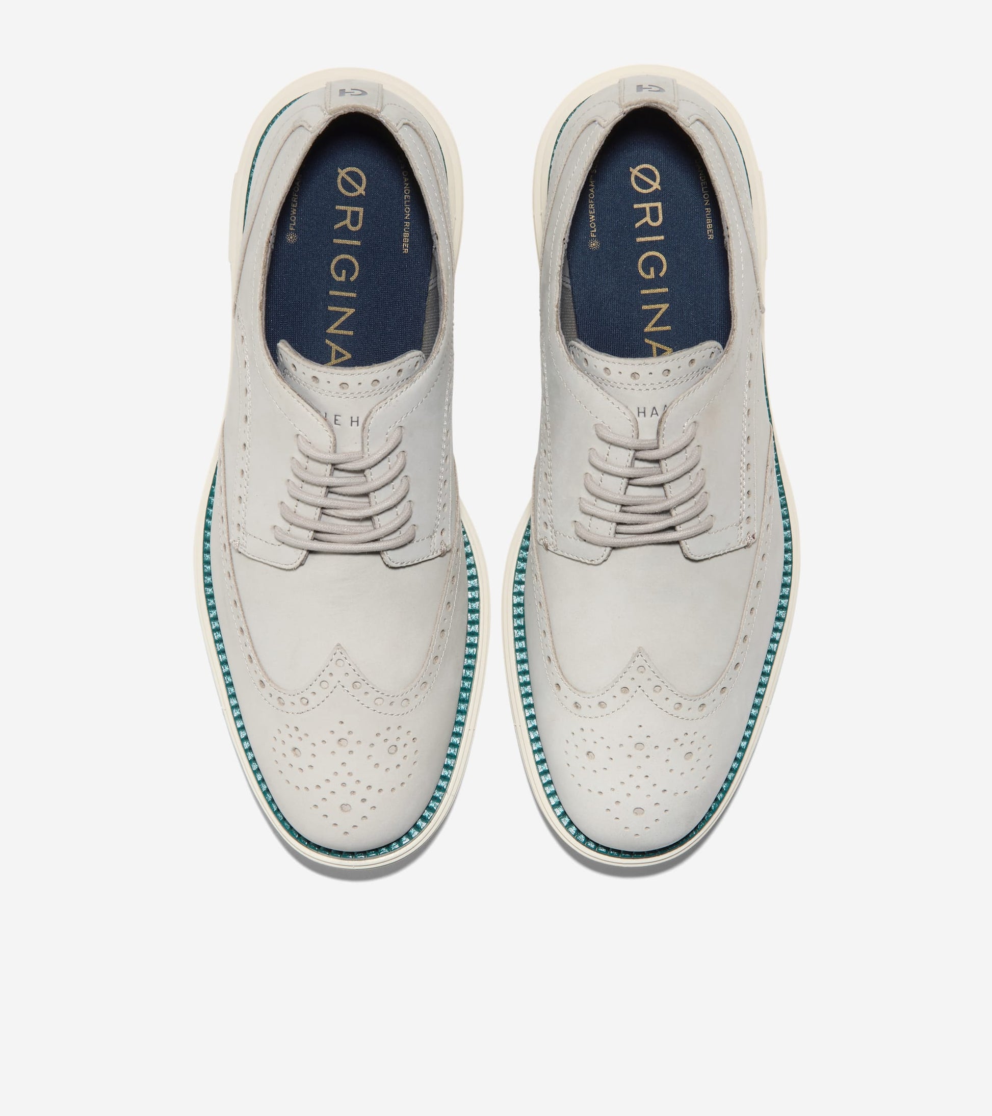 Men's ØriginalGrand Remastered Wingtip Oxfords-Dove-Mediterranea-Ivory