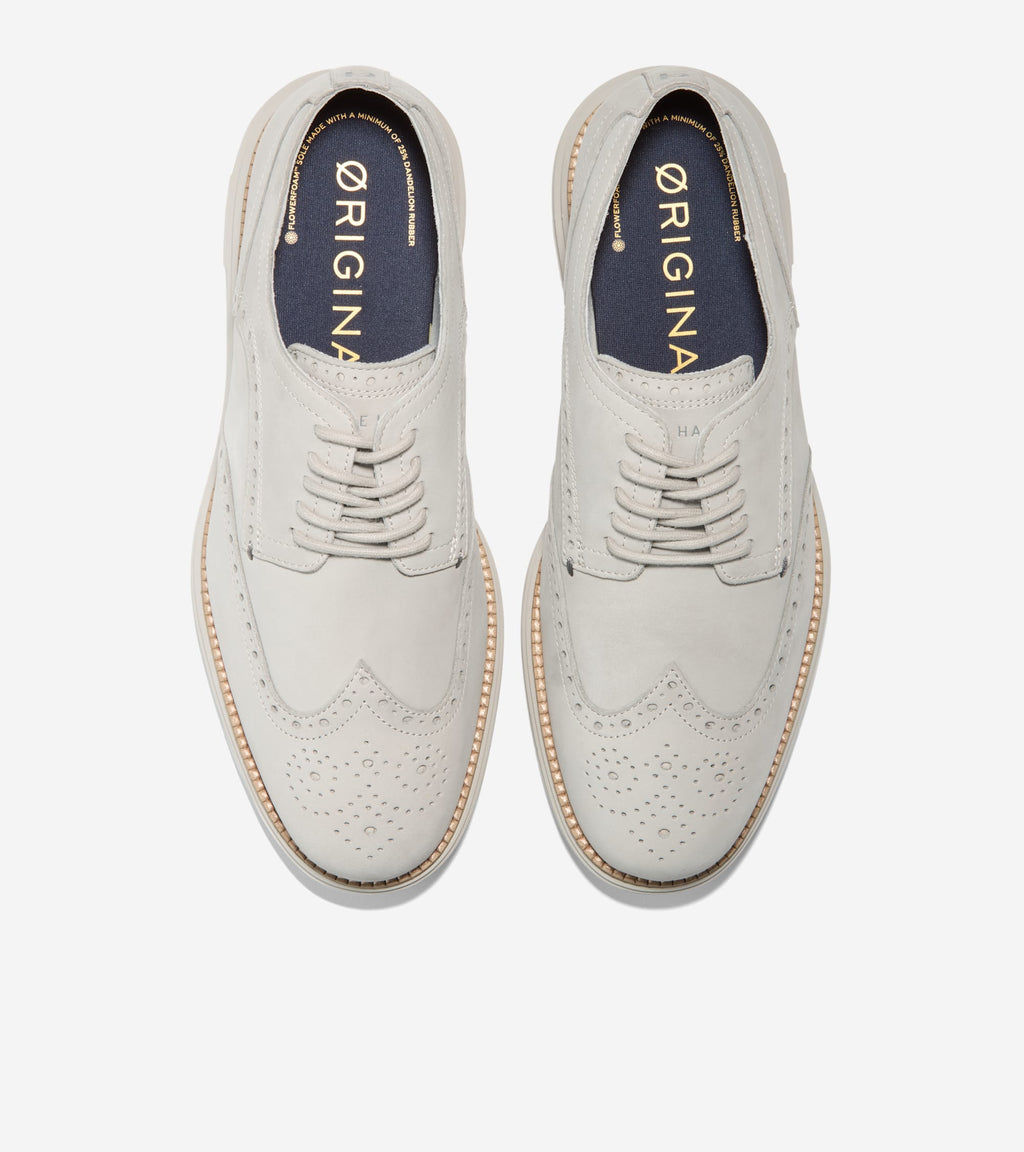 Men's ØriginalGrand Remastered Wingtip Oxfords-Dove-Natural-Dove