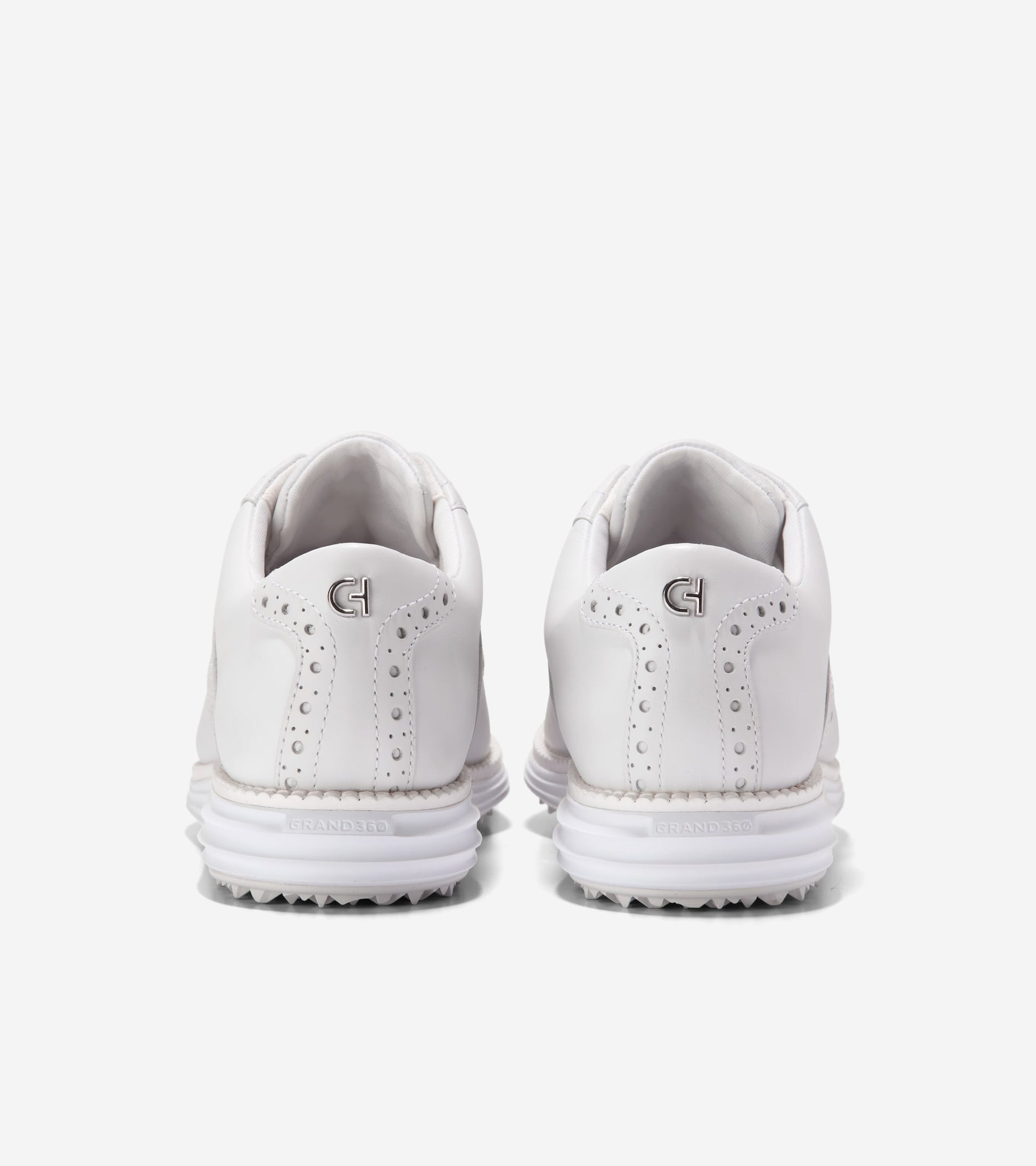 Women's ØriginalGrand Saddle Golf Shoes-Optic White-Glacier Gray