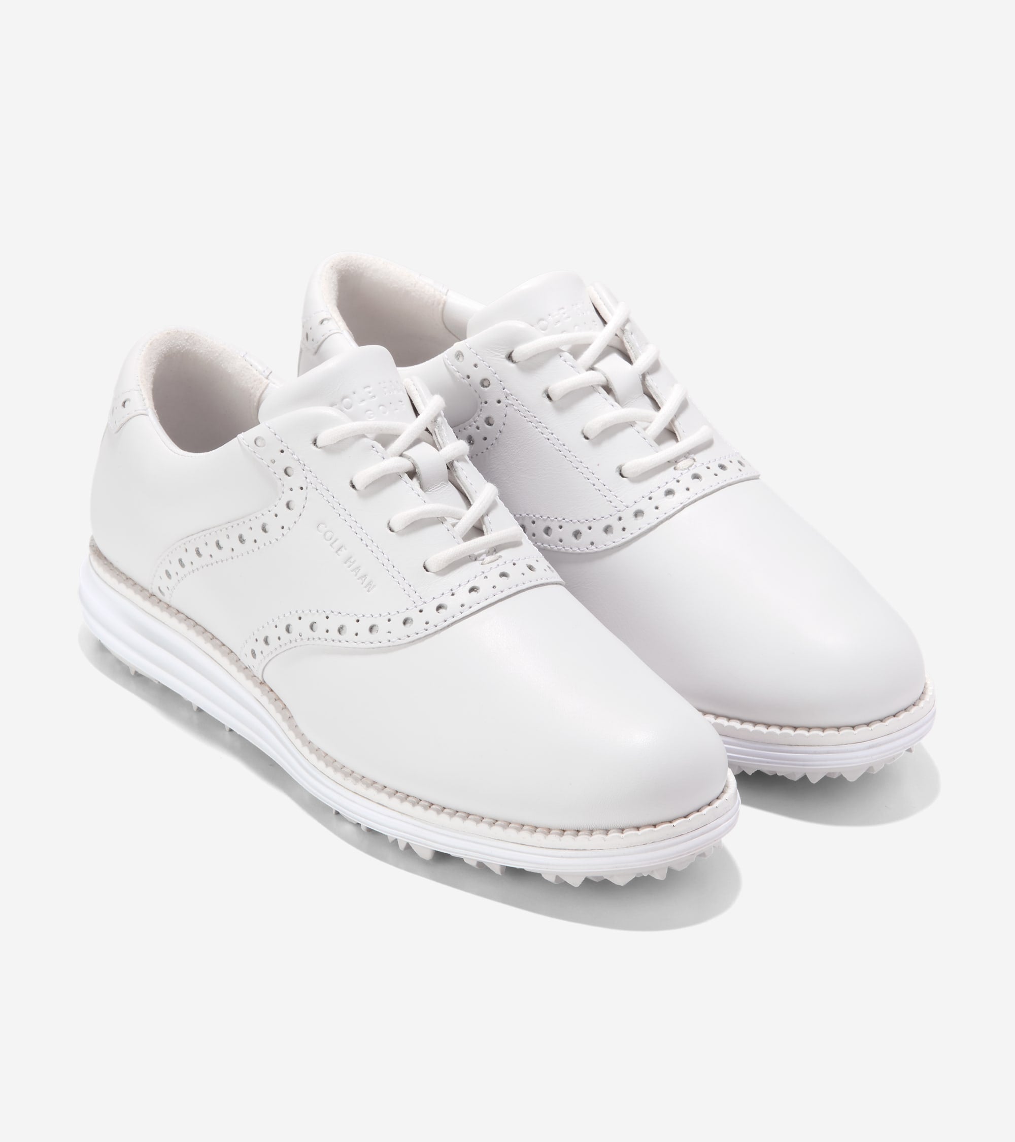 Women's ØriginalGrand Saddle Golf Shoes in White | Cole Haan