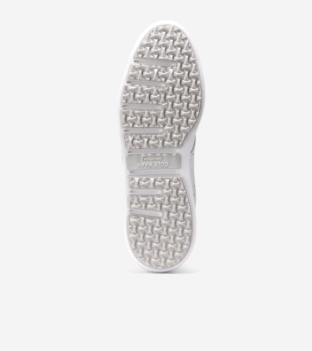Women's ØriginalGrand Saddle Golf Shoes-Optic White-Glacier Gray