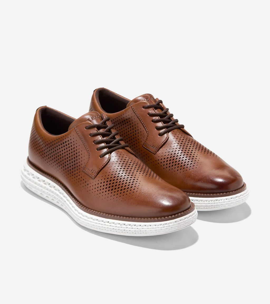 Men's ØriginalGrand 2.0 Oxfords-British Tan-White