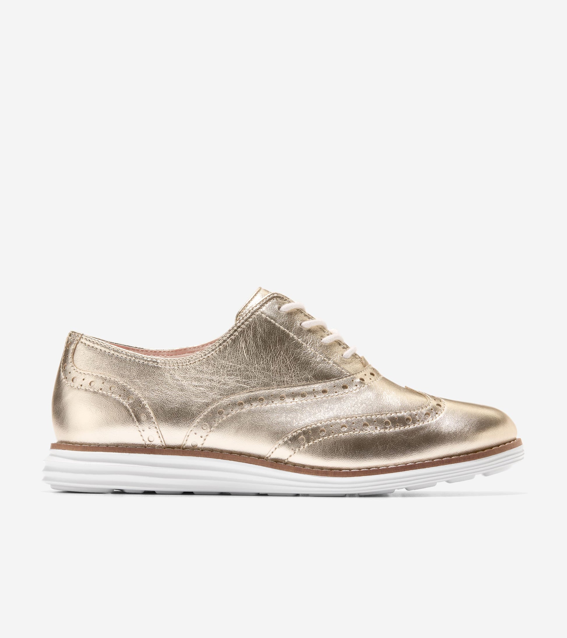 Women's ØriginalGrand Wingtip Oxfords in Gold