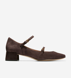 Women's Paxton Mary Jane Pump-Dark Chocolate