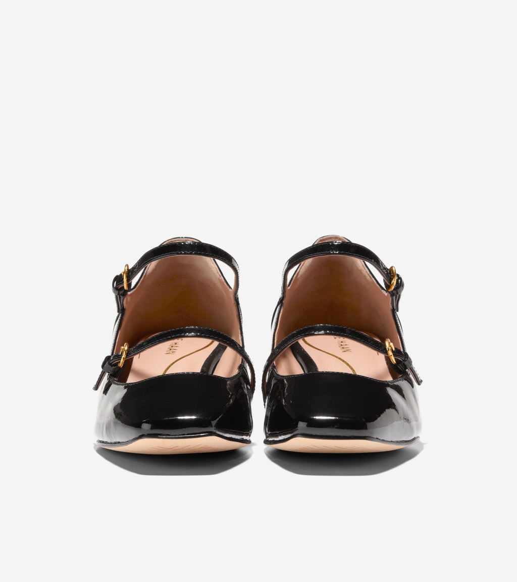 Women's Paxton Mary Jane Pumps-Black Patent Leather