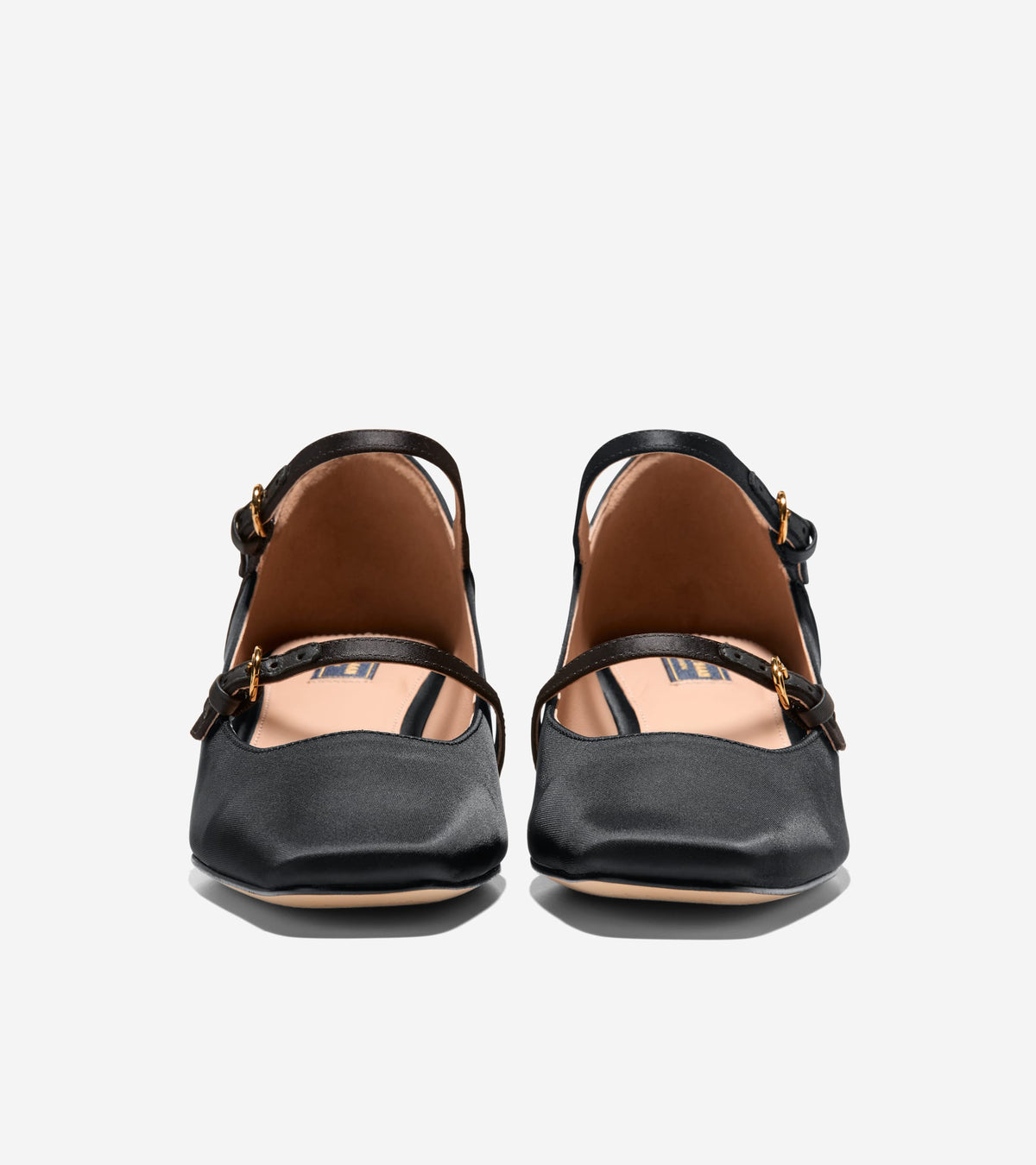 Women's Paxton Mary Jane Pump-Black Satin