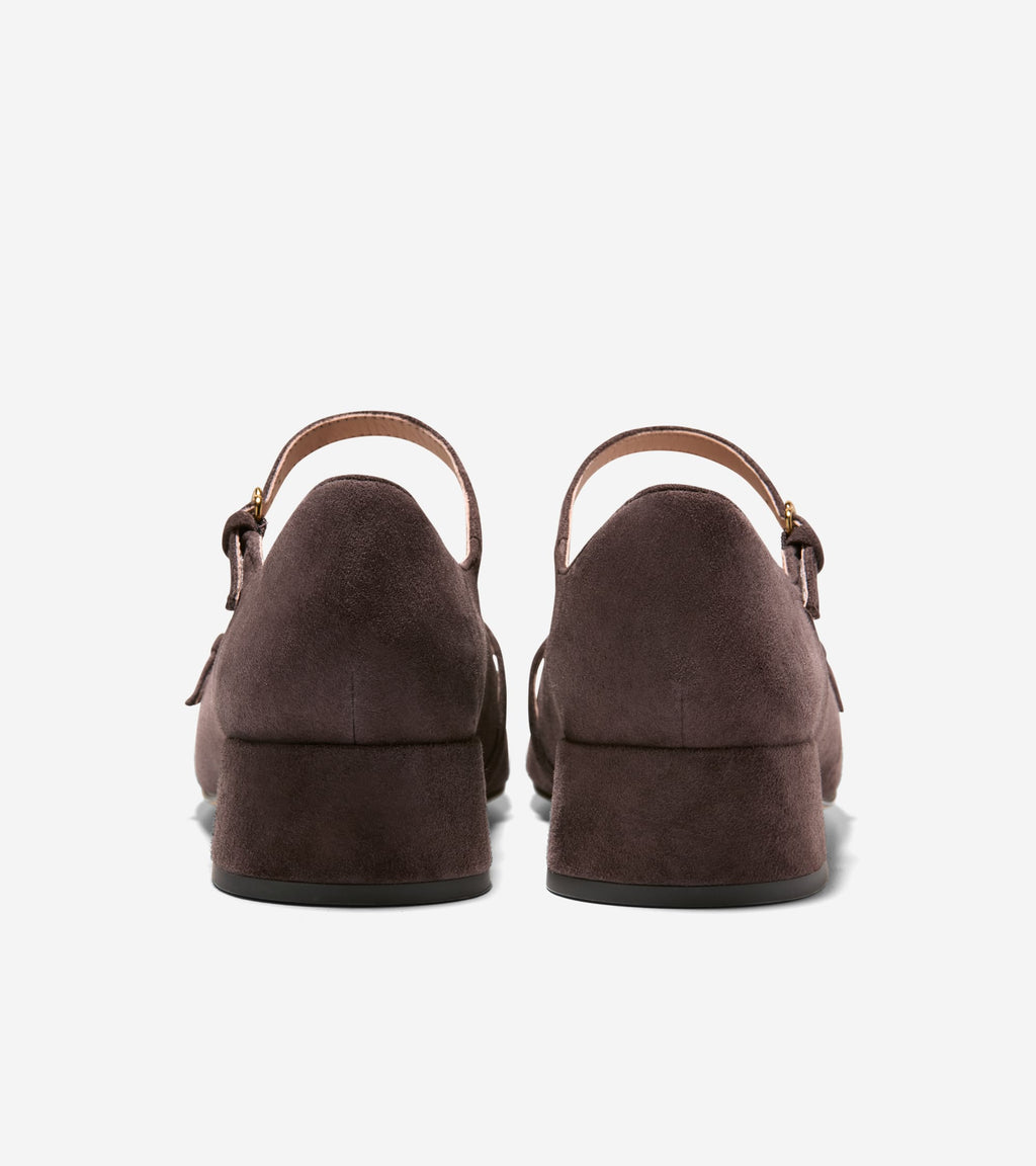 Women's Paxton Mary Jane Pump-Dark Chocolate