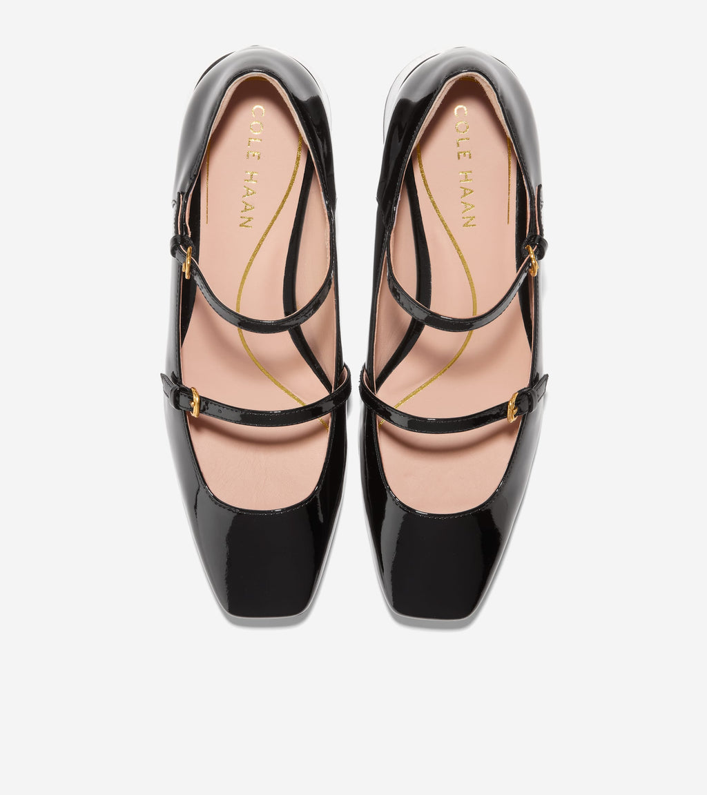 Women's Paxton Mary Jane Pumps-Black Patent Leather