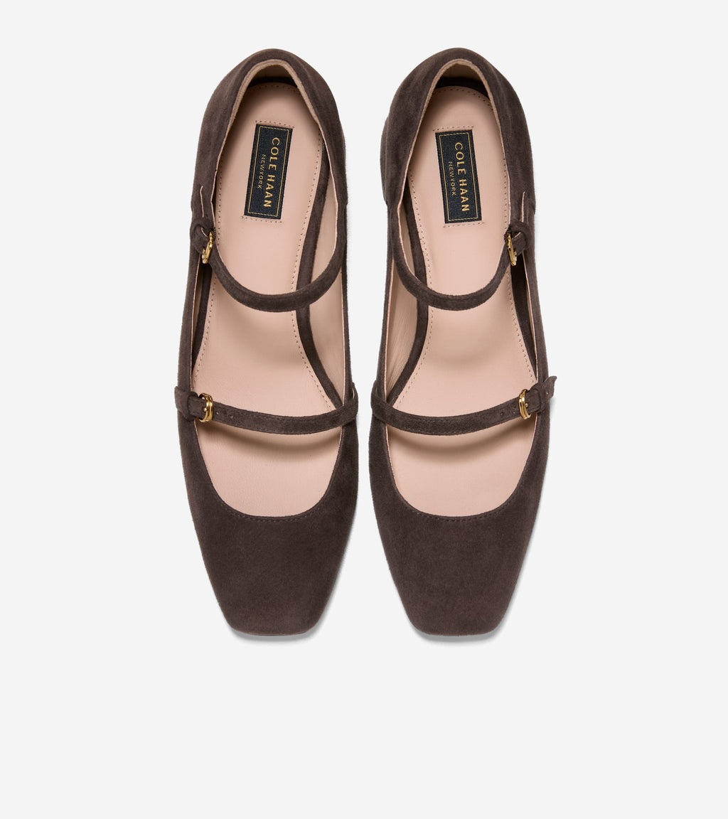 Women's Paxton Mary Jane Pump-Dark Chocolate