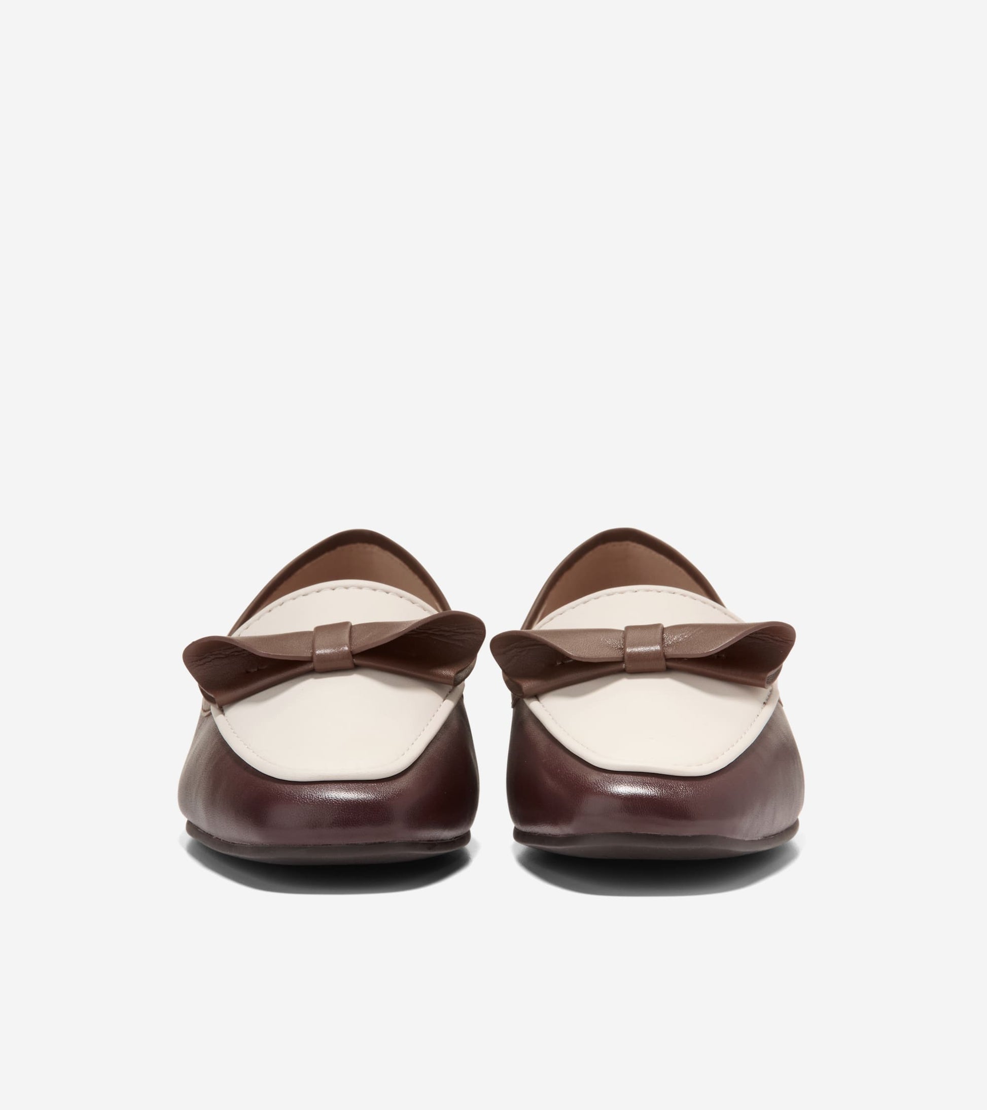 Women's Payson Soft Bow Loafers-Bloodstone-Fondue Fudge-Ivory