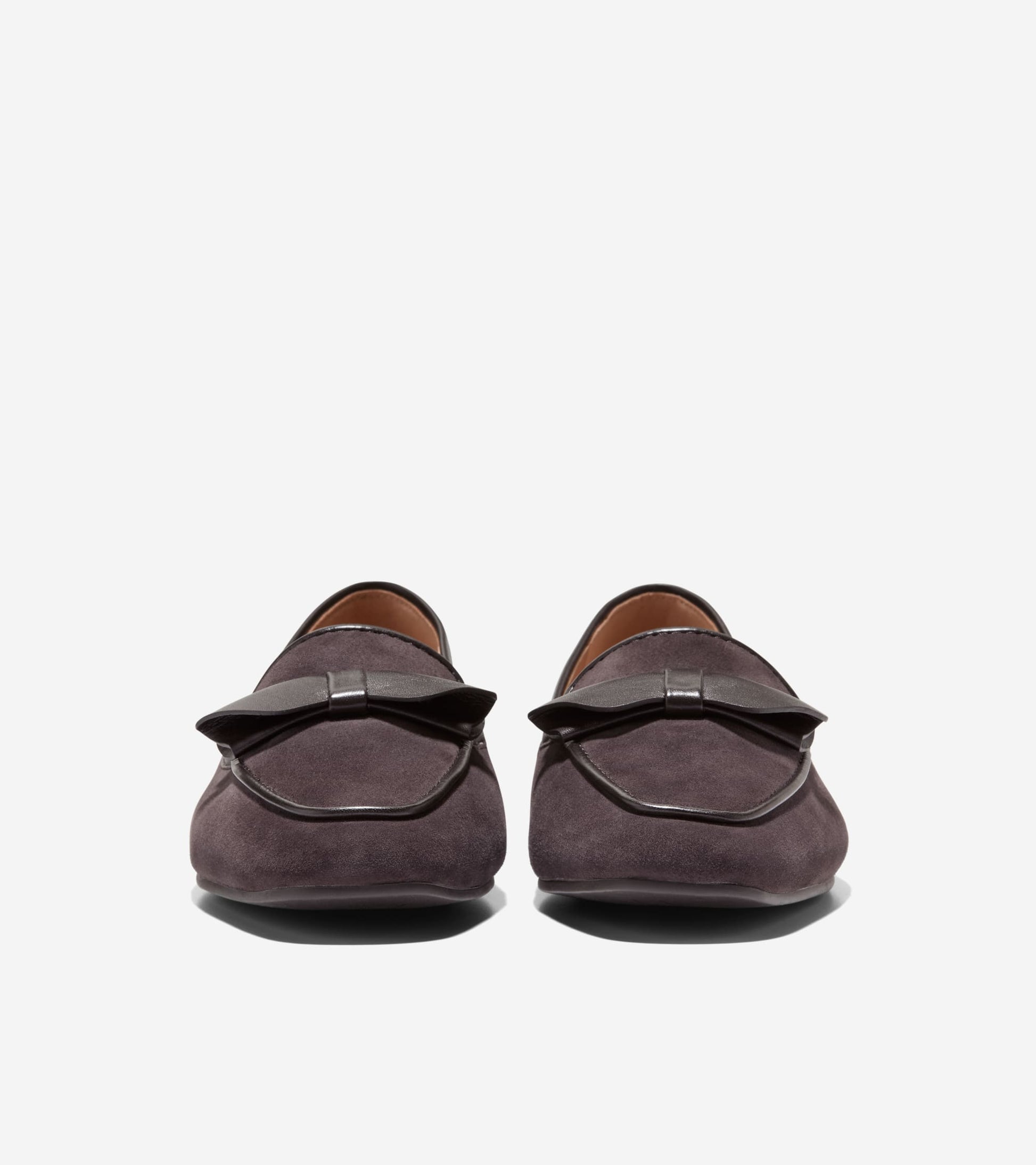 Women's Payson Soft Bow Loafers-Dark Chocolate