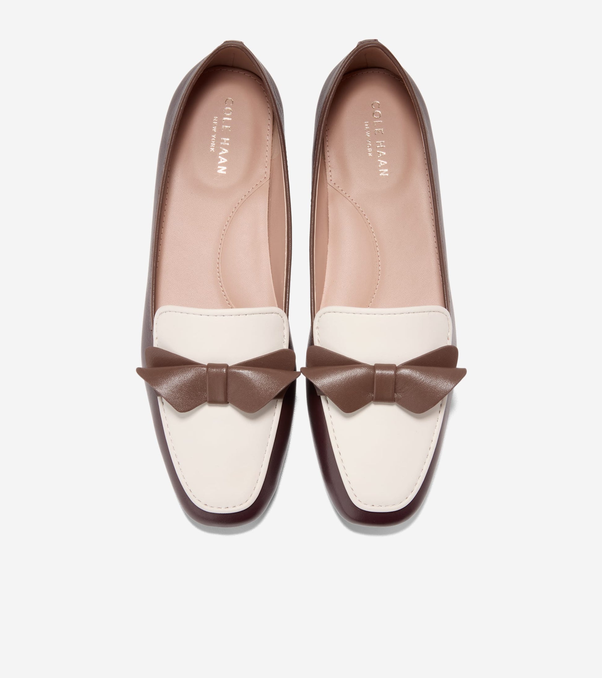Women's Payson Soft Bow Loafers-Bloodstone-Fondue Fudge-Ivory