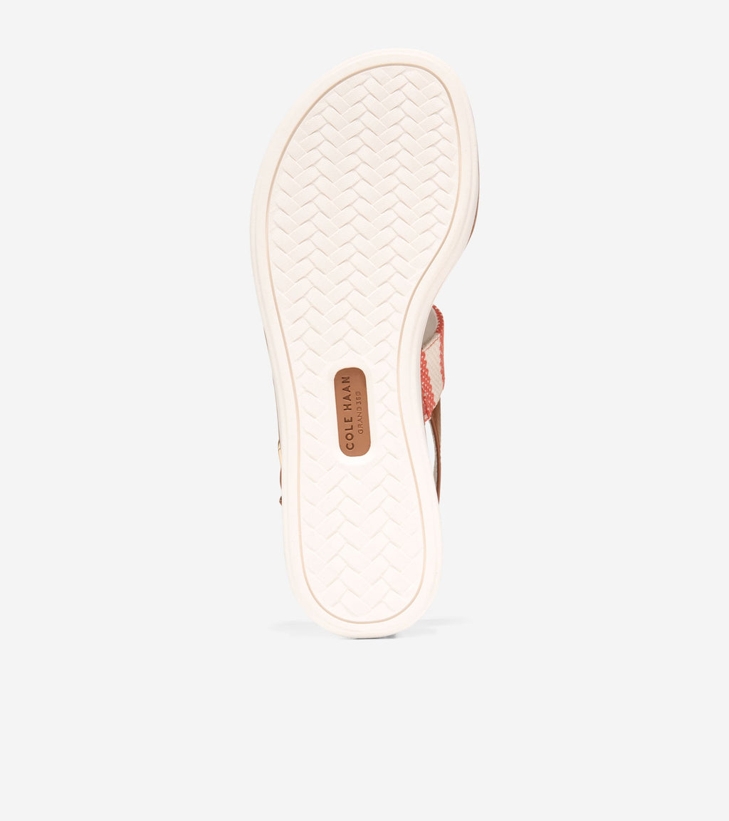 Women's Pinch Long-Weekender Sandals-Summer Fig Stripe-British Tan