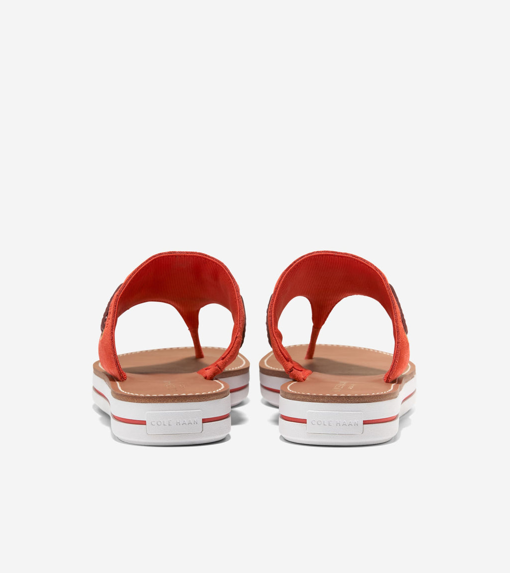 Women's Pinch Long-Weekender Thong Sandals-Summer Fig-Mahogany