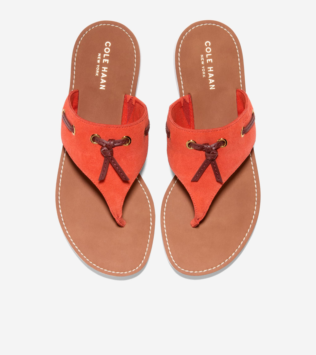 Women's Pinch Long-Weekender Thong Sandals-Summer Fig-Mahogany