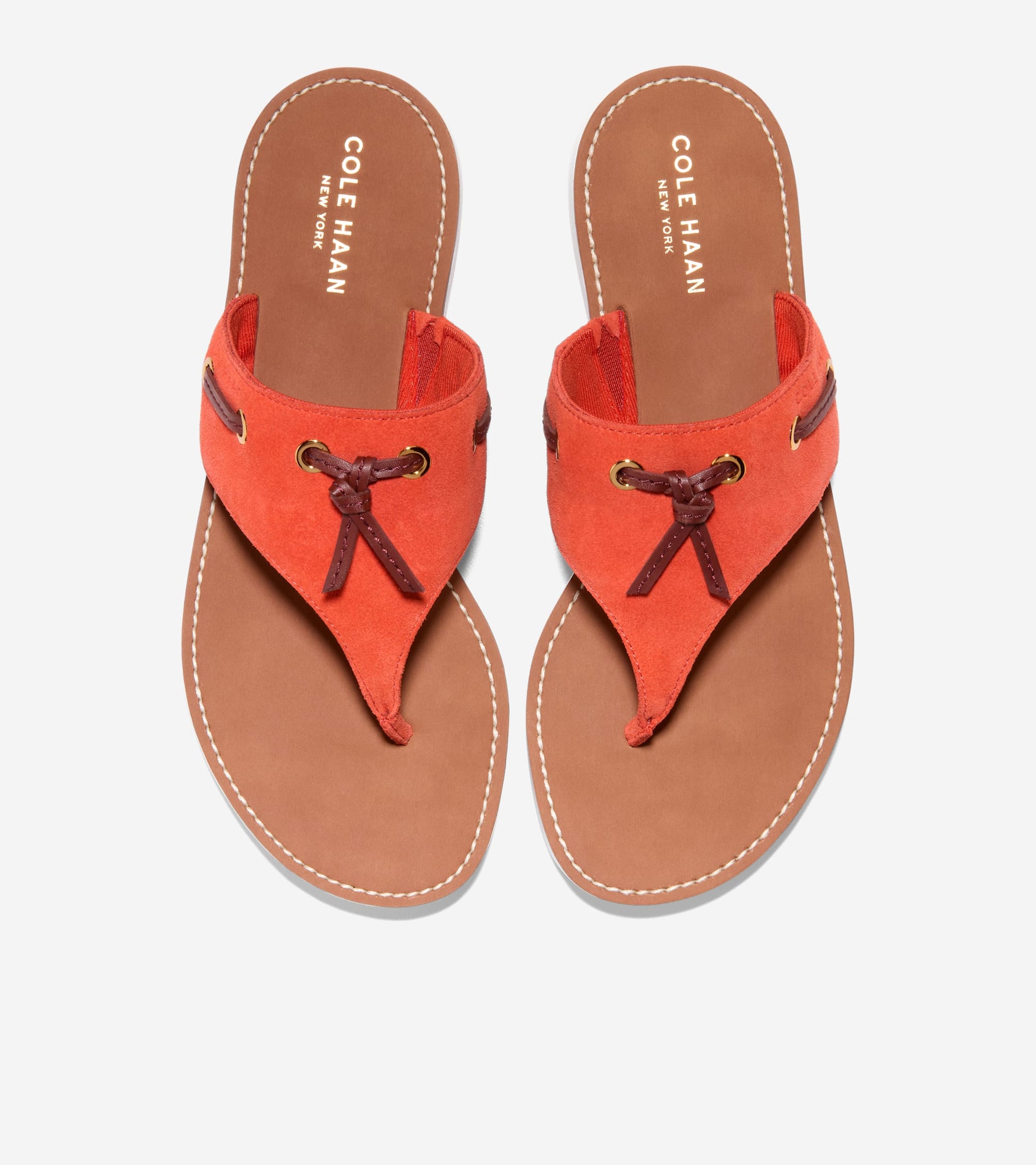 Women's Pinch Long-Weekender Thong Sandals-Summer Fig-Mahogany