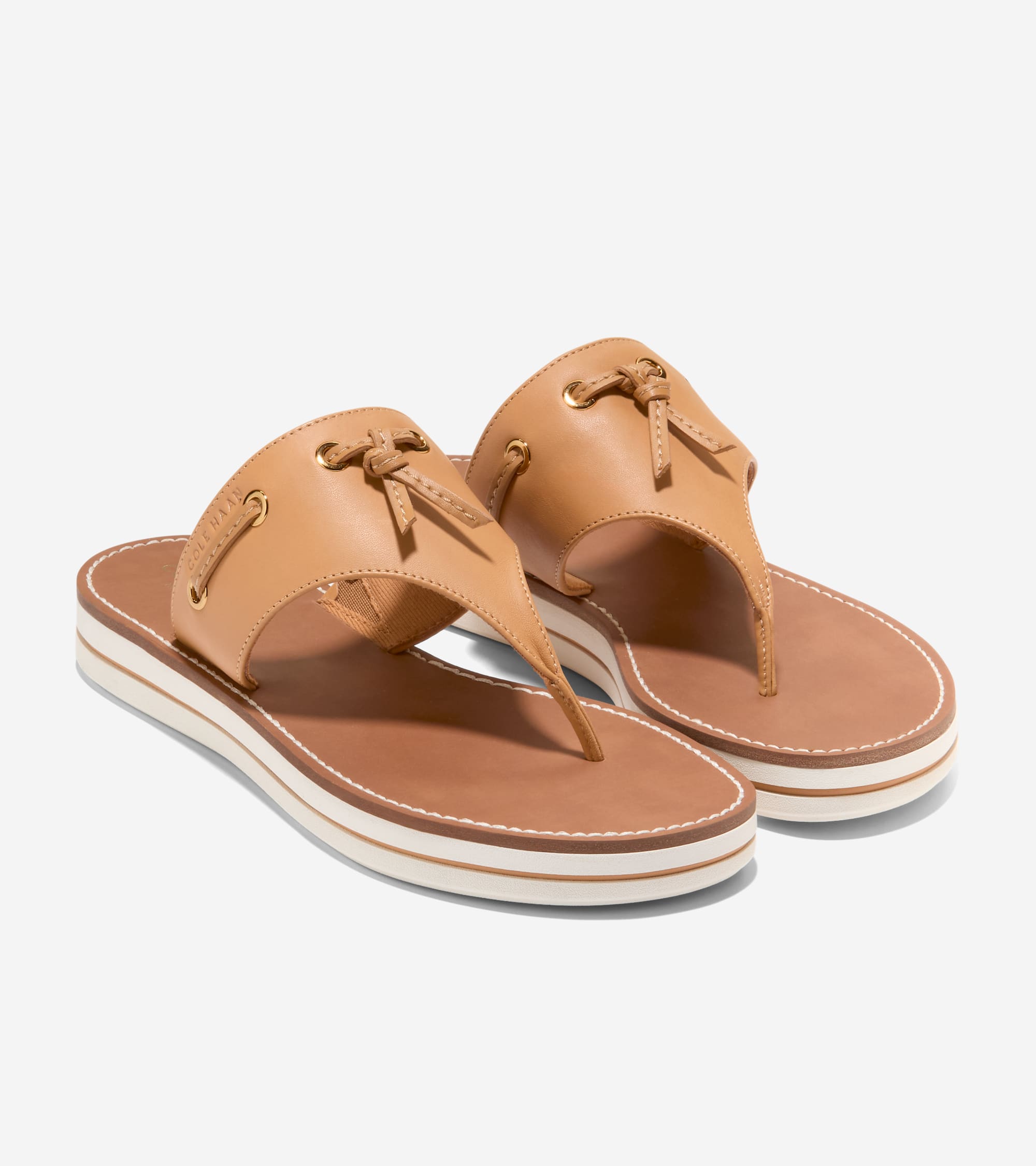 未使用箱付き　COLE HAAN ブラウン サンダル Women's Pinch Long-Weekender Thong Sandals in Brown | Cole Haan