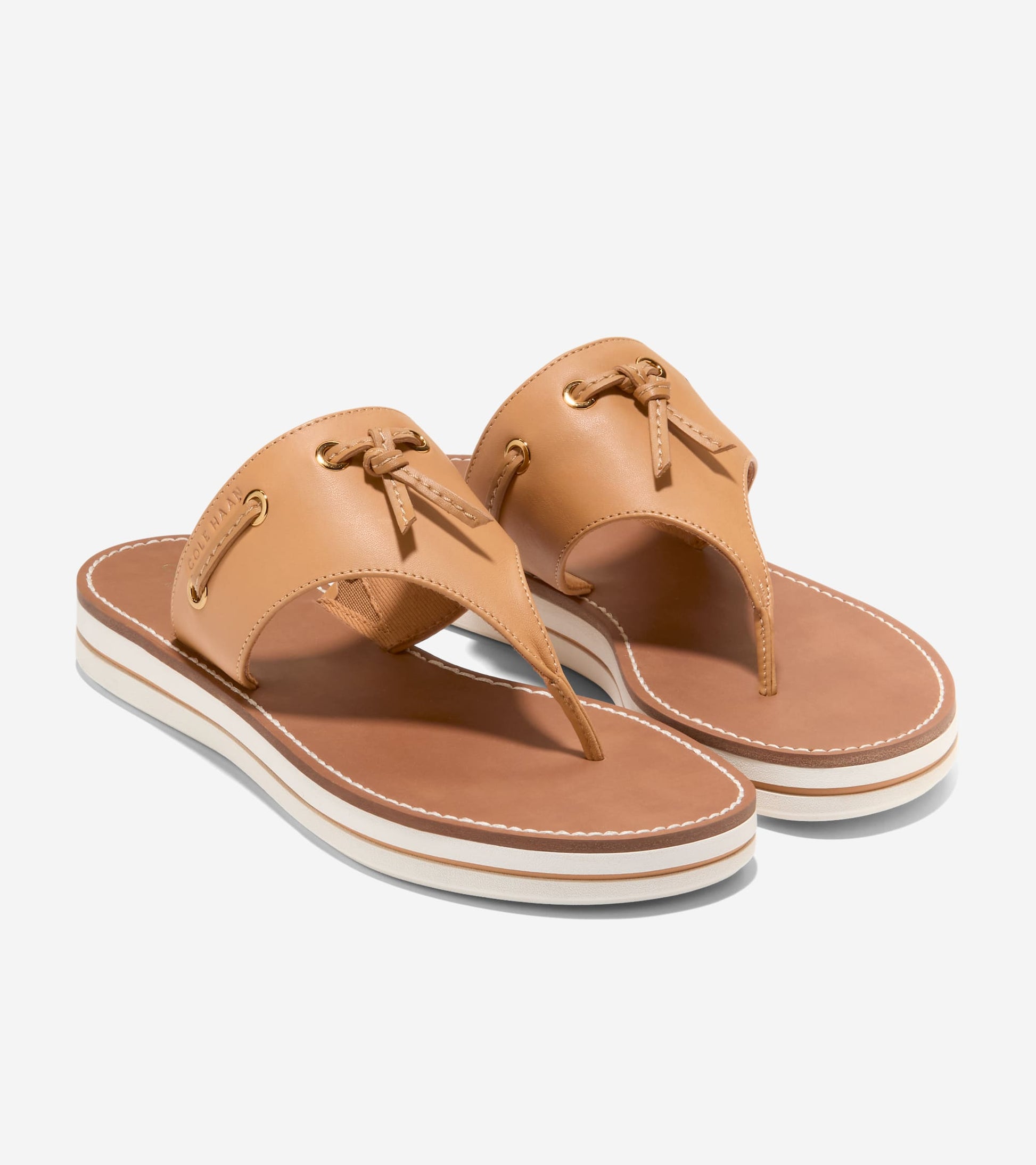 Women's Pinch Long-Weekender Thong Sandals-Biscuit