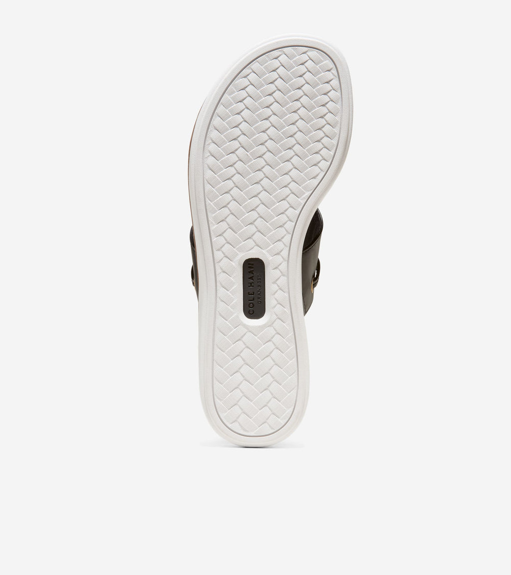 Women's Pinch Long-Weekender Thong Sandals-Black