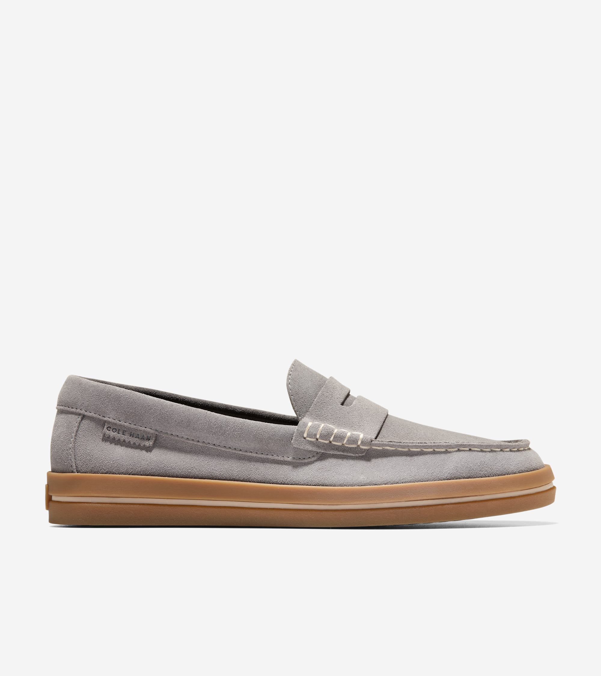 Men's Pinch Long-Weekender Penny Loafers in Grey | Cole Haan