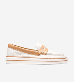 Women's Pinch Long-Weekender Penny Loafers-Powder-Biscuit