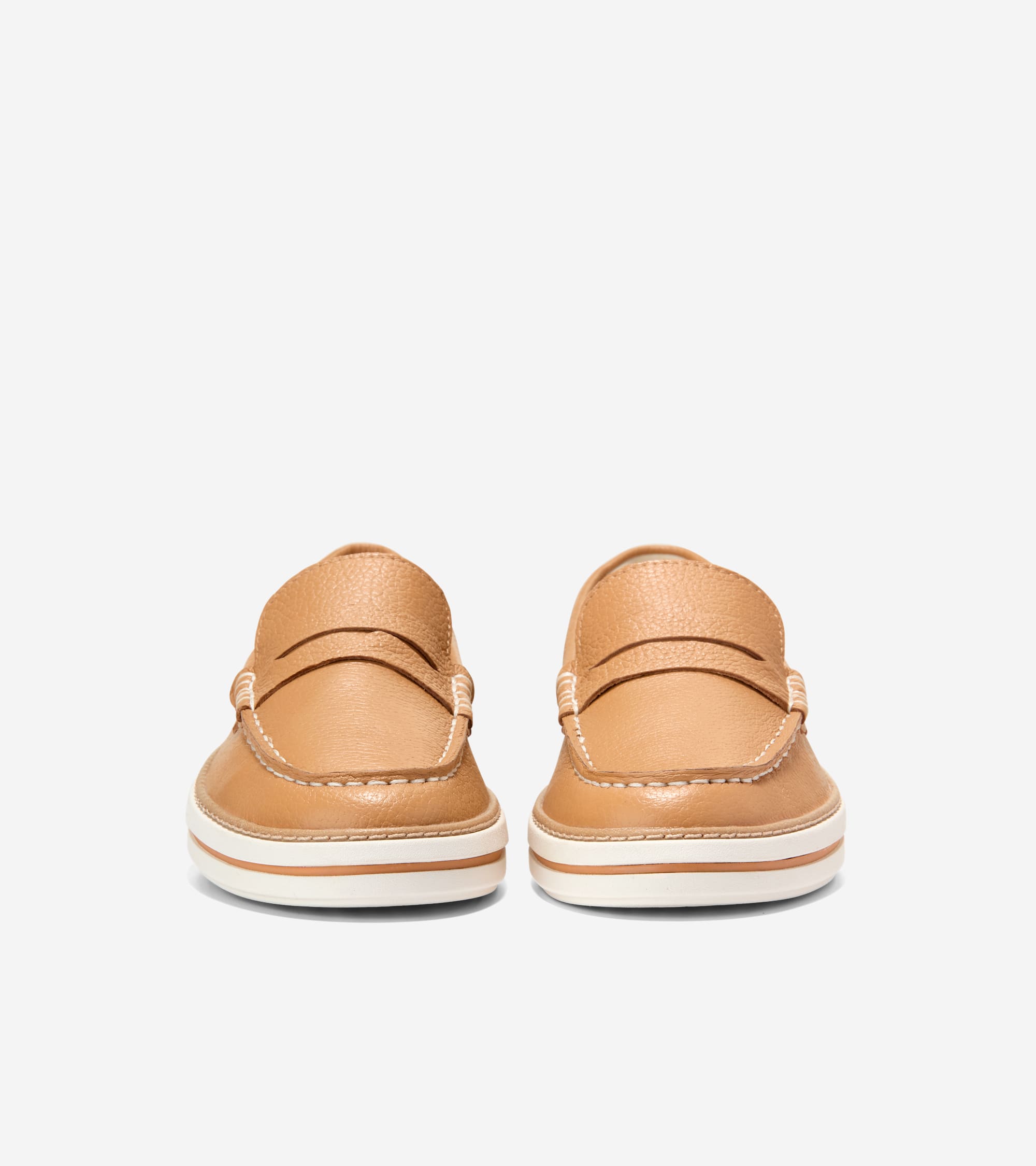 Women's Pinch Long-Weekender Penny Loafers in Beige | Cole Haan