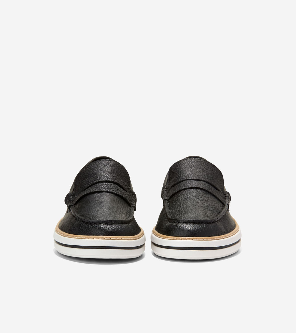 Women's Pinch Long-Weekender Penny Loafers-Black