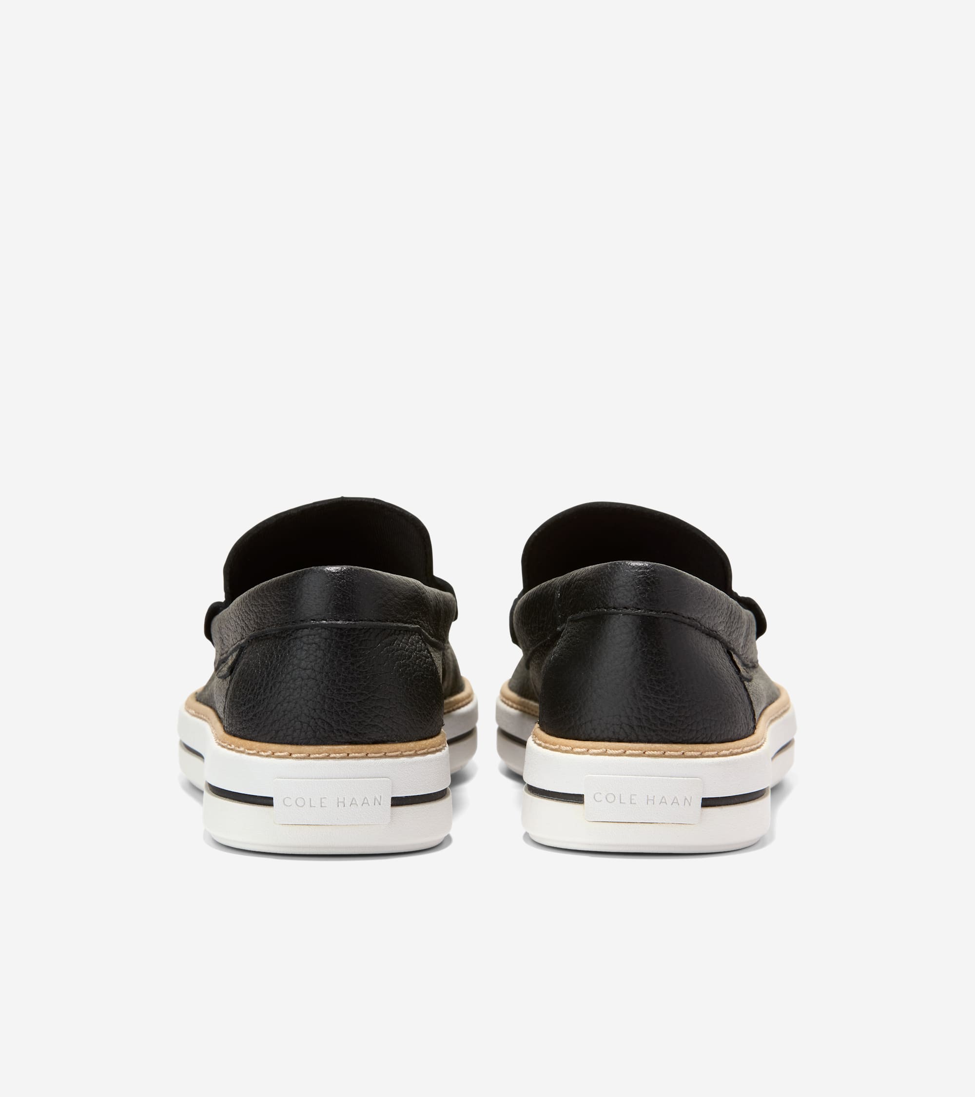 Women's Pinch Long-Weekender Penny Loafers in Black | Cole Haan