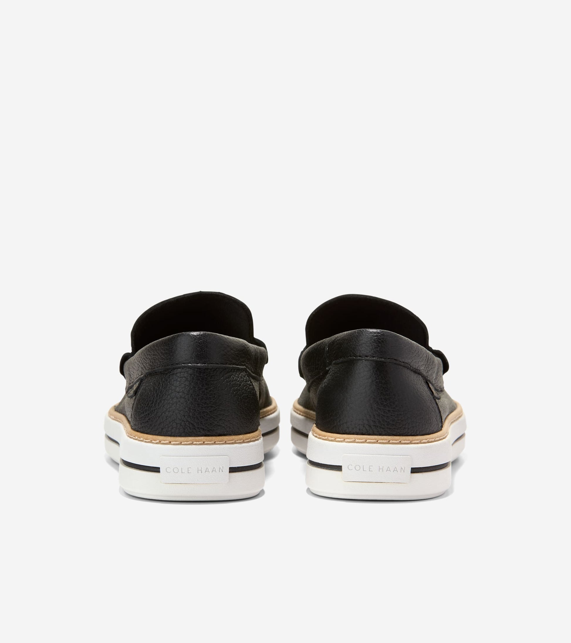 Women's Pinch Long-Weekender Penny Loafers-Black
