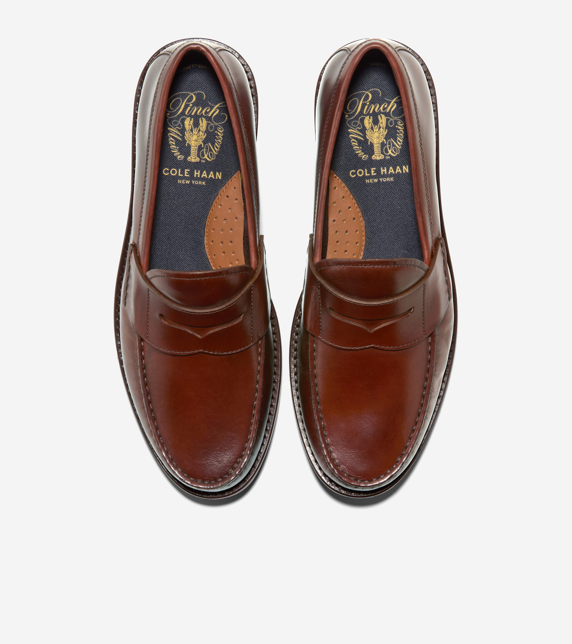 Men's Pinch Penny Flexcraft Loafers in Brown | Cole Haan
