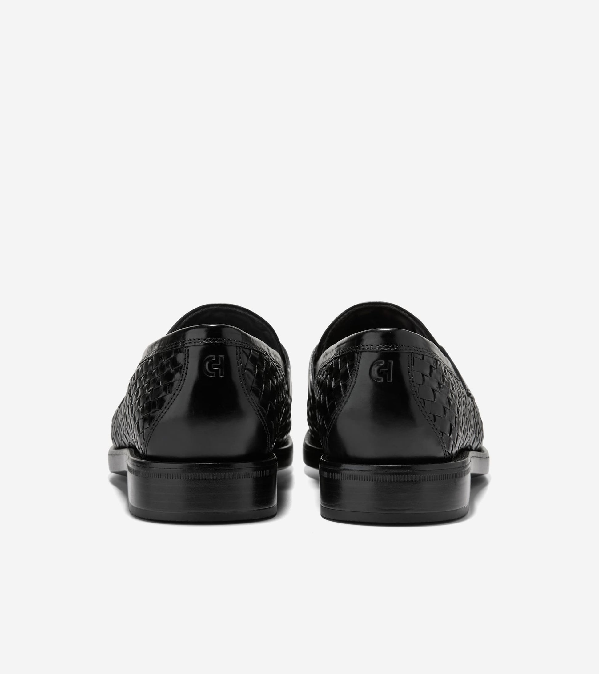 Men's Pinch Penny Woven Flexcraft Loafers-Black