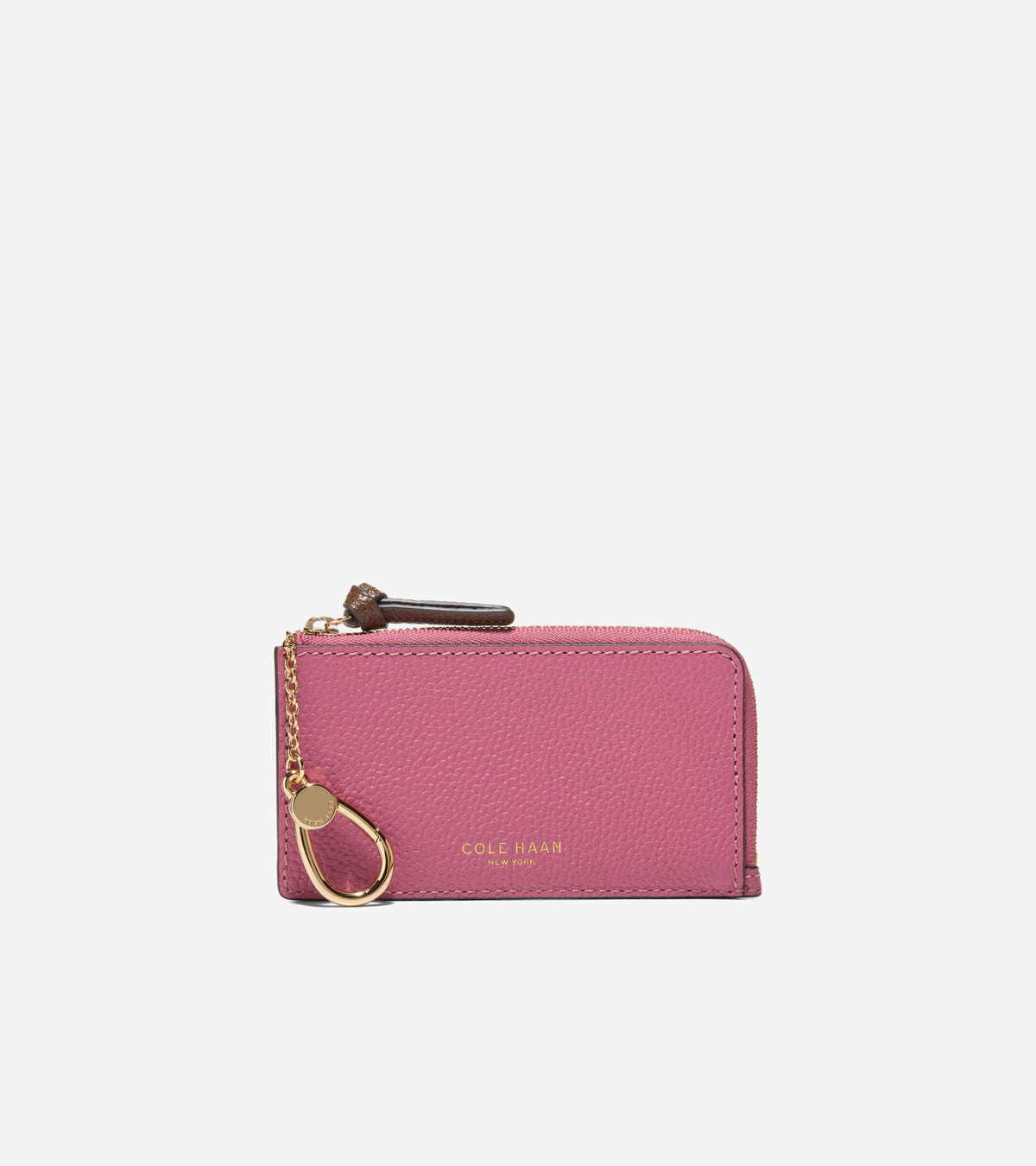 Women's Rachel Card Case-Rose Wine-Fudge-Golden Honey
