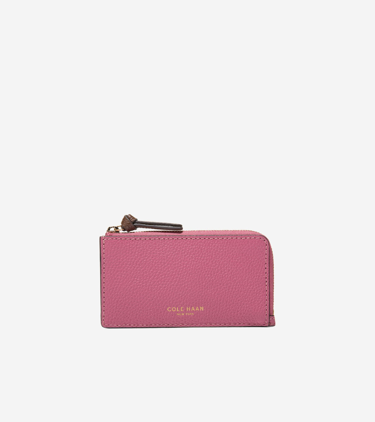 Women's Rachel Card Case-Rose Wine-Fudge-Golden Honey