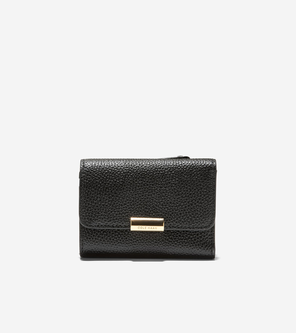 Women's Rachel Compact Wallet-Black