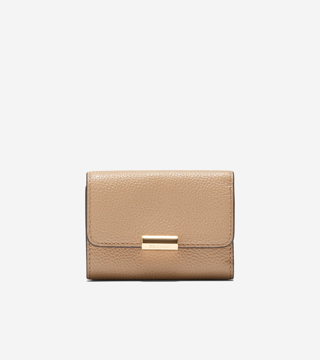 Women's Rachel Compact Wallet-Irish Coffee