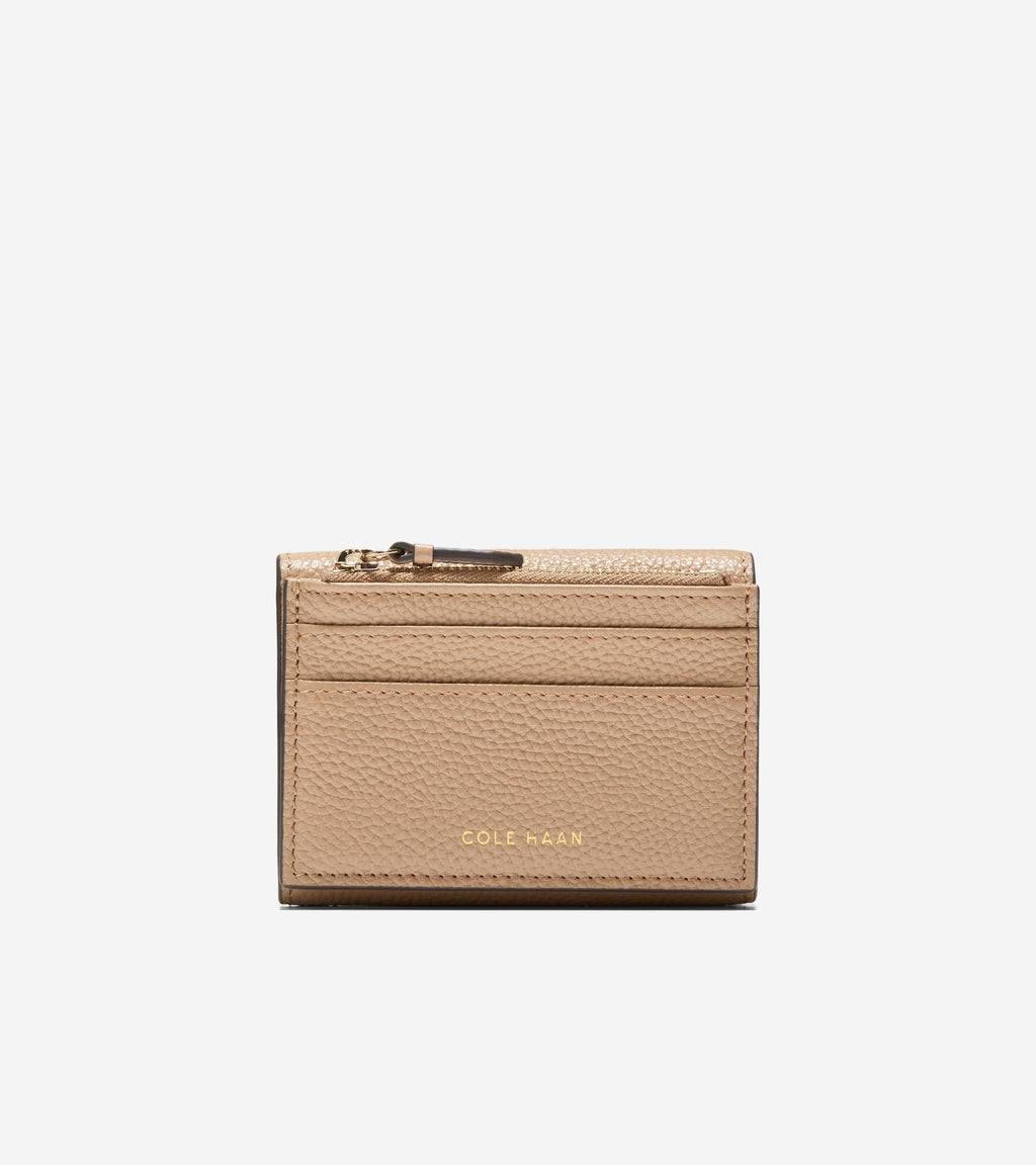 Women's Rachel Compact Wallet-Irish Coffee